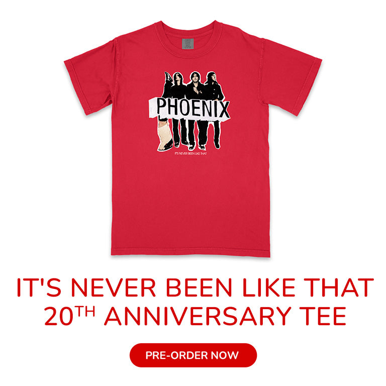 It's never been like that 20th anniversary tee. Pre-order now. 